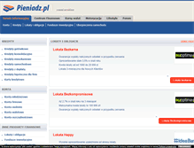 Tablet Screenshot of lokaty-obligacje.pieniadz.pl